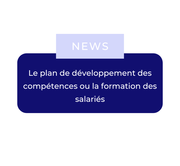 Le plan de développement des compétences ou la formation des salariés