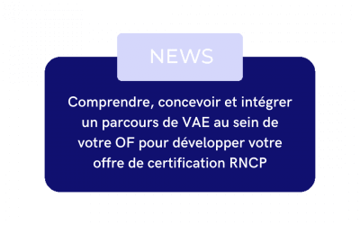 Intégrer un parcours de VAE au sein de votre OF