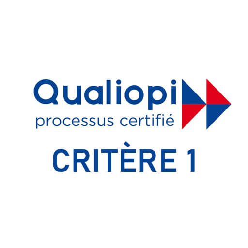 organisme de formation annecy - logo qualiopi critère 1